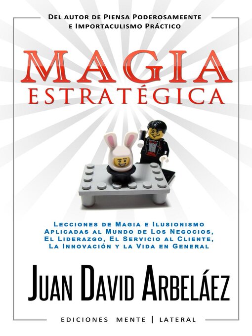 Title details for Magia Estratégica--Lecciones de Magia e Ilusionismo  Aplicadas al Mundo de Los Negocios, El Liderazgo, El Servicio al Cliente, La Innovación y la Vida en General by Juan David Arbelaez - Available